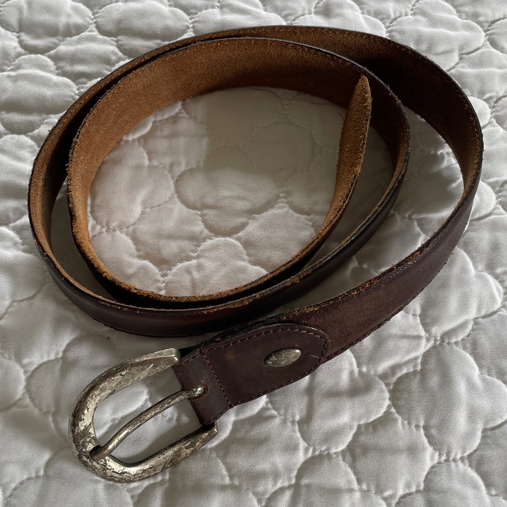 Real Leather Belt‎ Made in Italy Size 175/110
